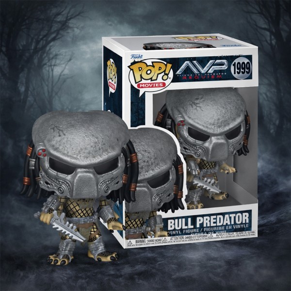 Фото - Колекційна фігурка FUNKO POP! серії Чужі проти Хижака S3 - Хижак (BULL) (90243)
